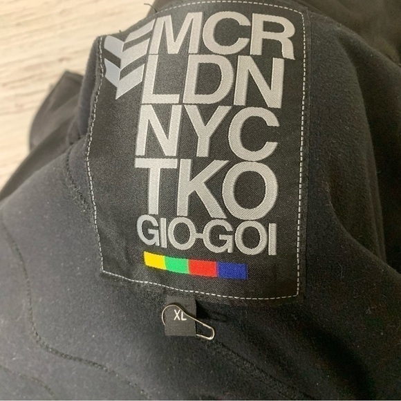 GIO-GOI Manchester Active Jacket Black Full Zip Fleece Streetwear Sweater Sz XL - Picture 11 of 15